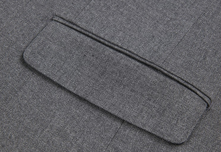 訂制西服 西服定制男士西服衣襟口袋細節展示